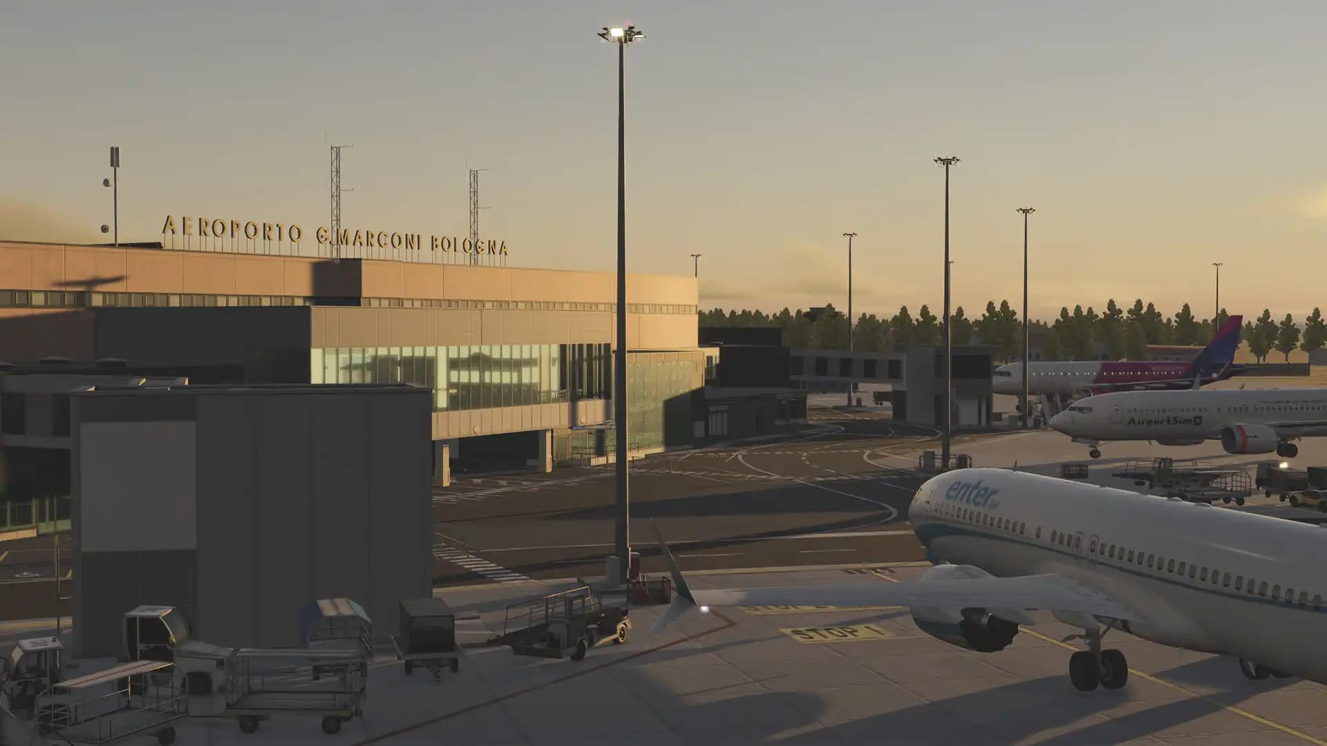 AirportSim - Bologna Airport media 4
