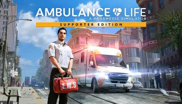 Ambulance Life: A Paramedic Simulator - Supporter Edition cover
