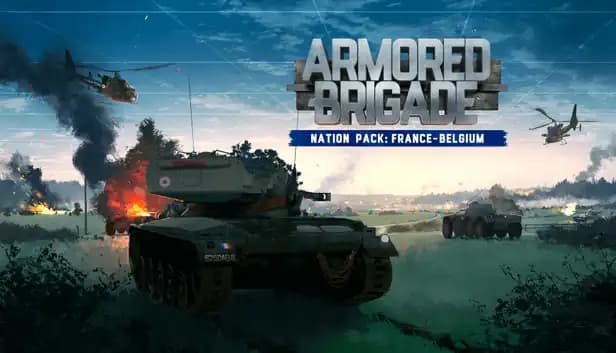 Armored Brigade Nation Pack: France - Belgium cover