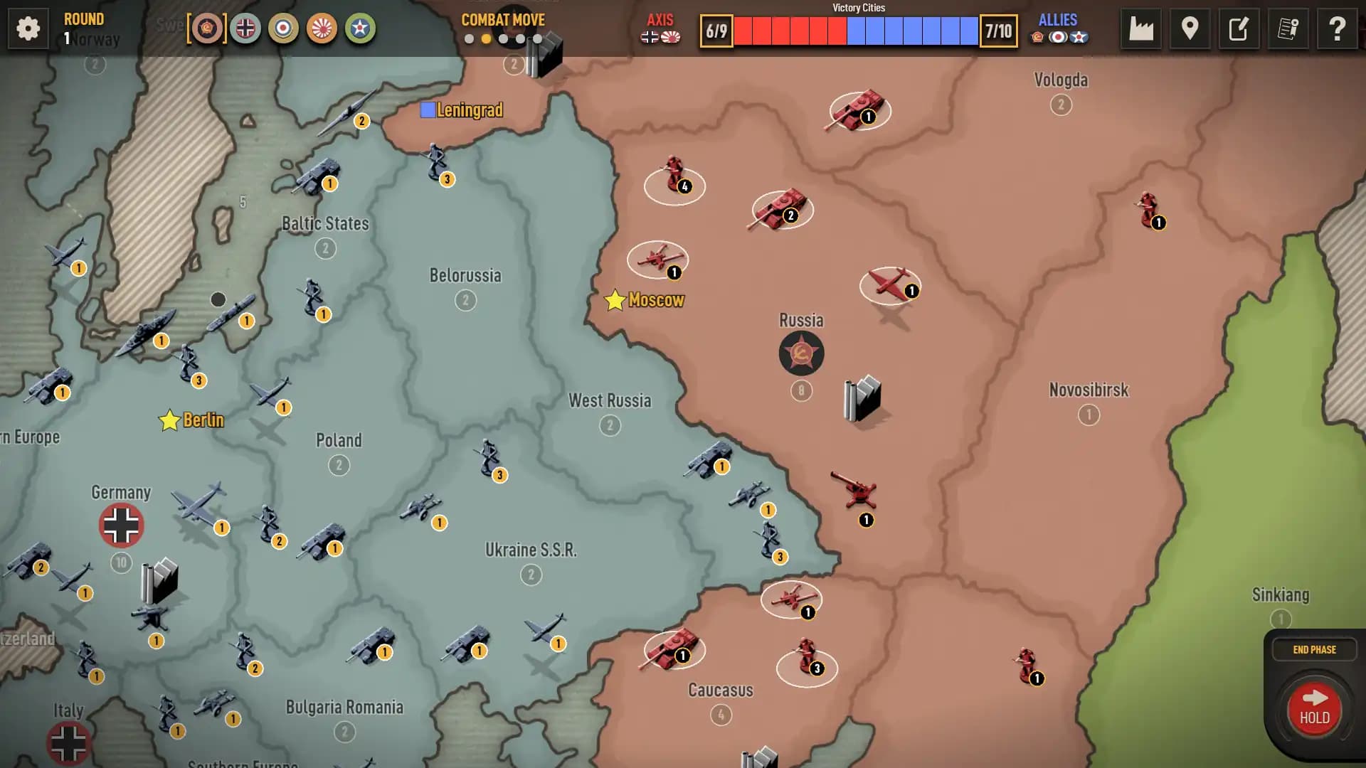 Axis & Allies 1942 Online media 2