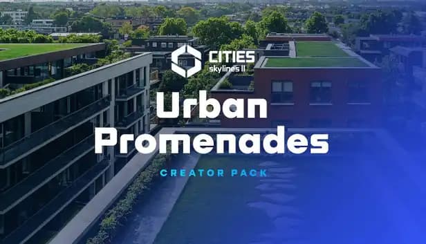 Cities: Skylines II - Creator Pack: Urban Promenades cover