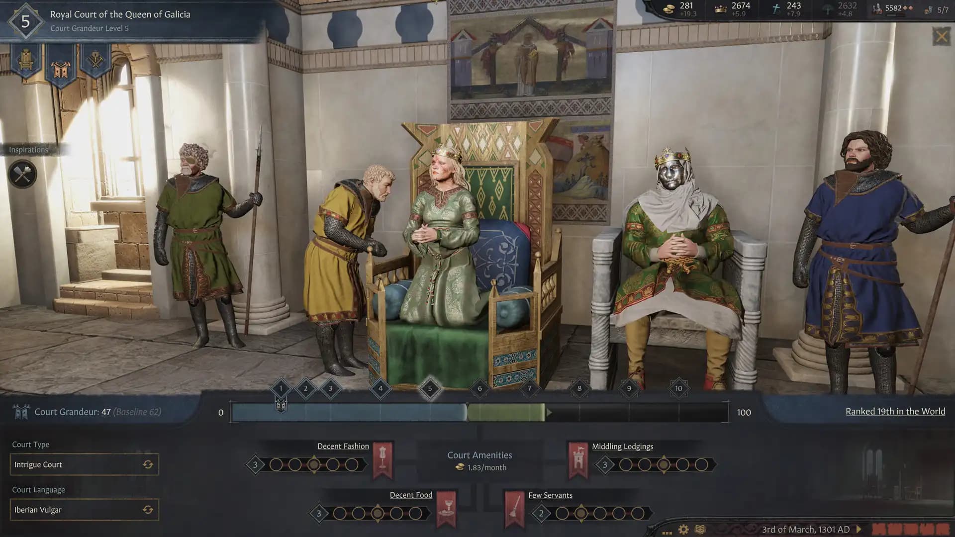 Crusader Kings III: Royal Court media 1