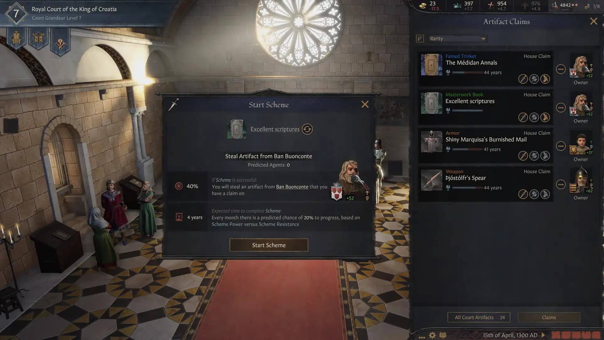 Crusader Kings III: Royal Court media 3