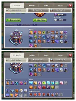 HEROS 90-90-48-65-50 ⚡ TH 15 MAX ACCOUNT ⚡ PURPLE WALL 🔥 SUPER LEVEL EPIC EQUIPMENT ✔️ MAX DEF+LAB ⚡ EVERY SIDE ALMOST MAX 🔥 BEST OFFER