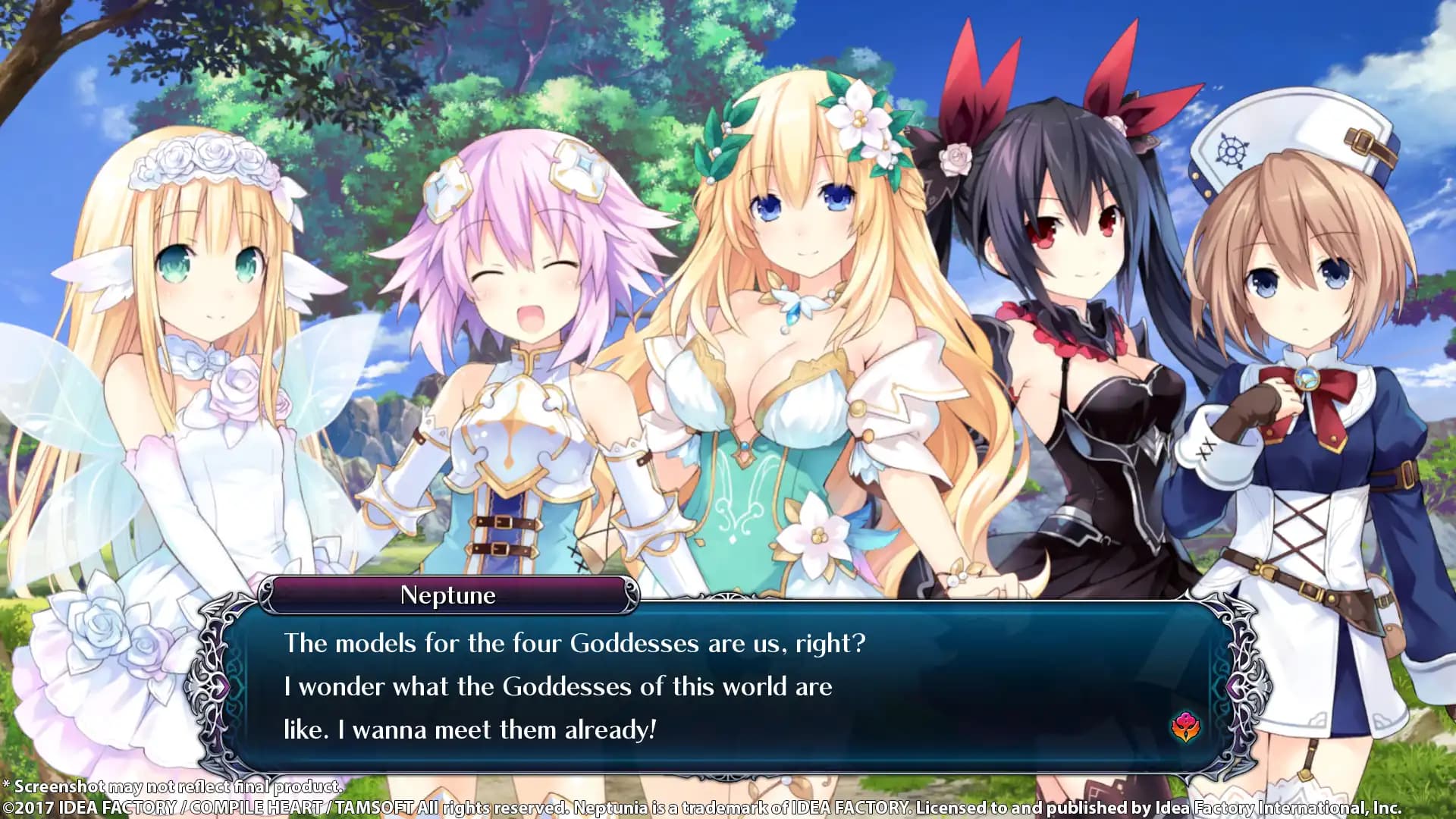 Cyberdimension Neptunia 4 Goddesses Online media 3