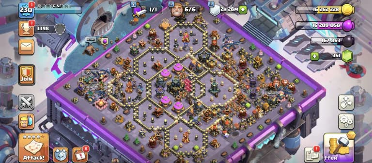 HEROS 100-100-84-75-50 🔥 TH 17 MAX ACCOUNT ✔️ HIGH EPIC EQUIPMENT ⚡ FUTURE SCENERY 🔥 HUGE COLLECTION ✔️ EVERY SIDE SUPER QUALITY ⚡ BEST OFFER