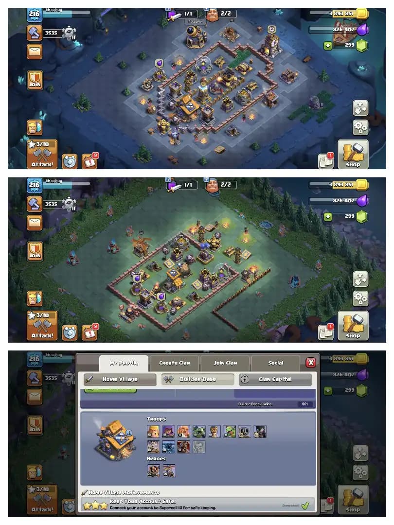 GREAT OFFER ✔️ TH 15 A2Z FULL MAX 🔥 EVERYTHING MAX ✔️ NOTHING LEFT 🔥 EPIC EQUIPMENT 🔥 HERO 90-90-63-65-40 👌 GOOD COLLECTION ✔️ EVERY SIDE JUST WOW 🔥 BEST DEAL
