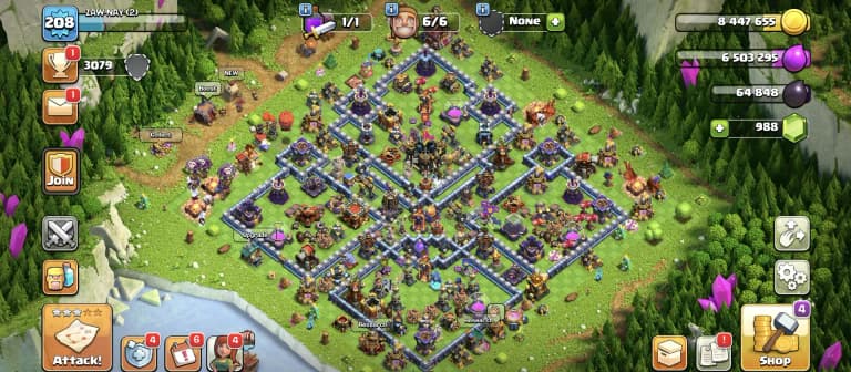 AMAZING OFFER ✔️ TH 17 GOOD QUALITY ACCOUNT 🚀 HEROS 60-70-41-38-20 🔥 6 BUILDER 👌 EPIC EQUIPMENT ✔️ HEROS SKIN 🔥 EVERY SIDE PERFECT 👌 BEST OFFER