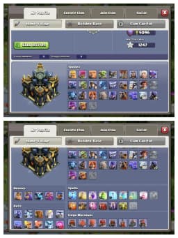 AMAZING OFFER ✔️ TH 17 GOOD QUALITY ACCOUNT 🚀 HEROS 60-70-41-38-20 🔥 6 BUILDER 👌 EPIC EQUIPMENT ✔️ HEROS SKIN 🔥 EVERY SIDE PERFECT 👌 BEST OFFER