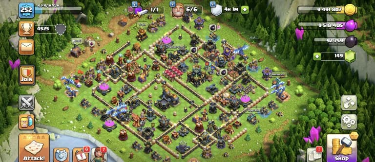 HEROS 100-100-81-75-50 🚀 TH 17 MAX ACCOUNT 😱 4 HEROS MAX ✔️ HIGH EPIC EQUIPMENT ⚡ B.B FULL MAX  ✔️ EVERY SIDE WOW 🔥 SUPER OFFER