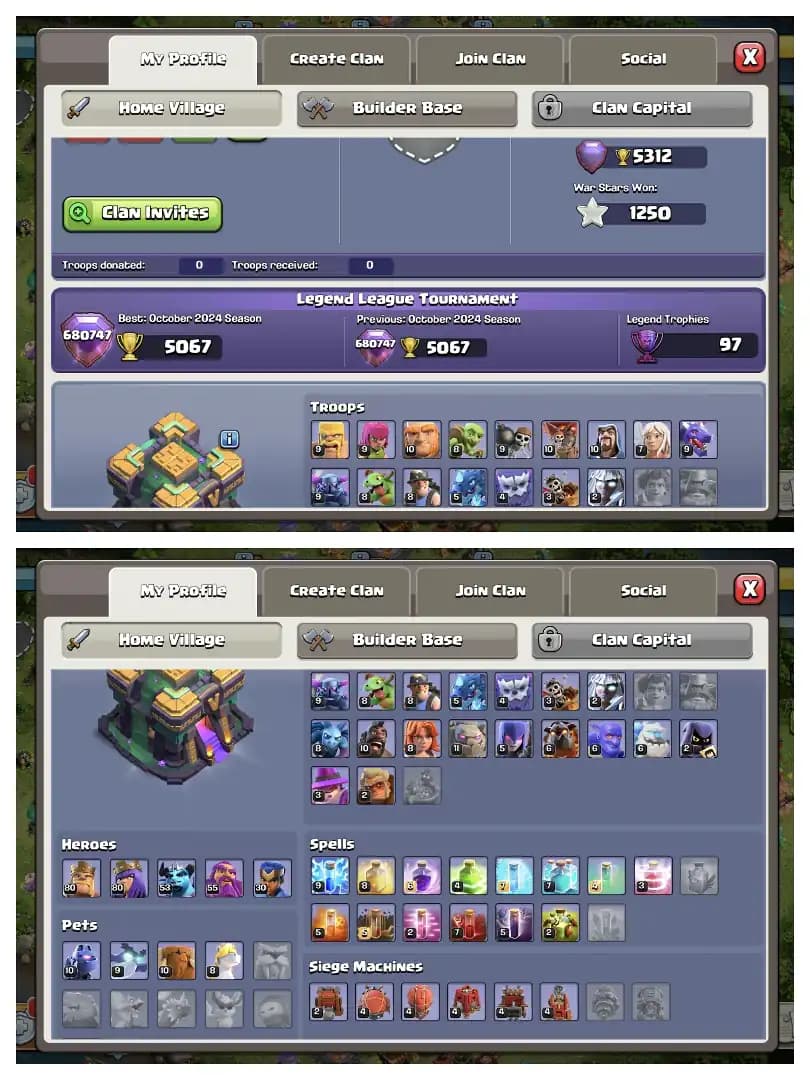 VERY BEST DEAL 🚀 TH 14 FULL MAX 🔥 A2Z FULL MAX 🚀 NOTHING LEFT ✔️ SUPER EPIC EQUIPMENT 🔥 HUGE COLLECTION 🚀 EVERY SIDE NICE ✔️ BEST OFFER