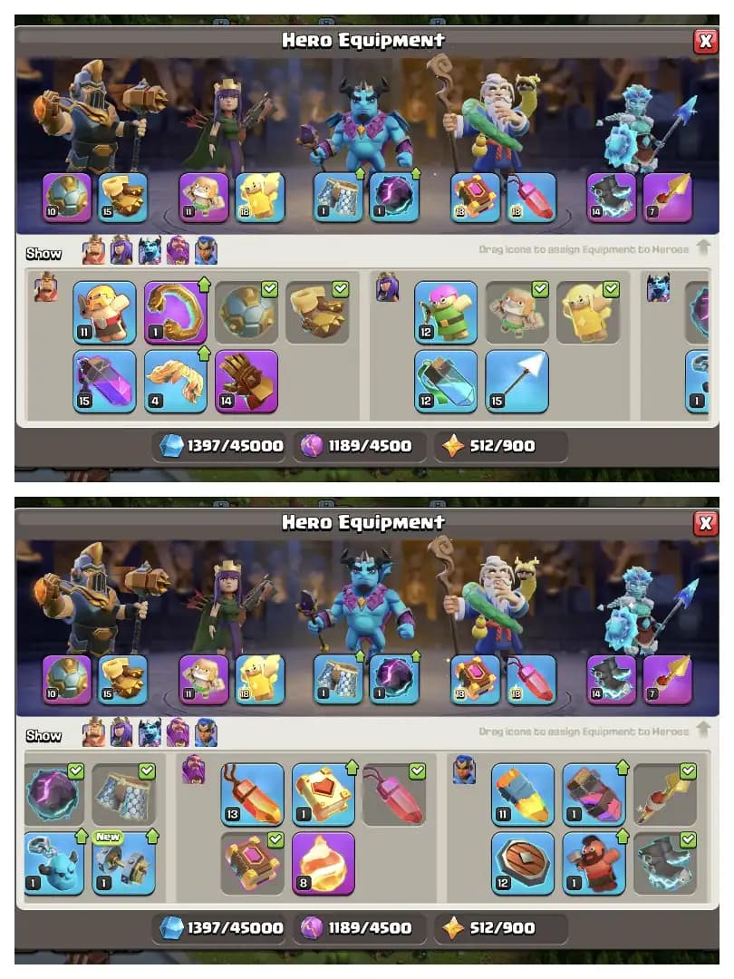 GREAT DEAL ✔️ TH 16 SUPER QUALITY ACCOUNT 🚀 GOLDEN WALL ✔️ HIGH DEFENCE 🚀 HERO 81-82-47-65-40 🔥 GOOD EPIC EQUIPMENT ✔️ GOOD COLLECTION ❗ NICE OFFER