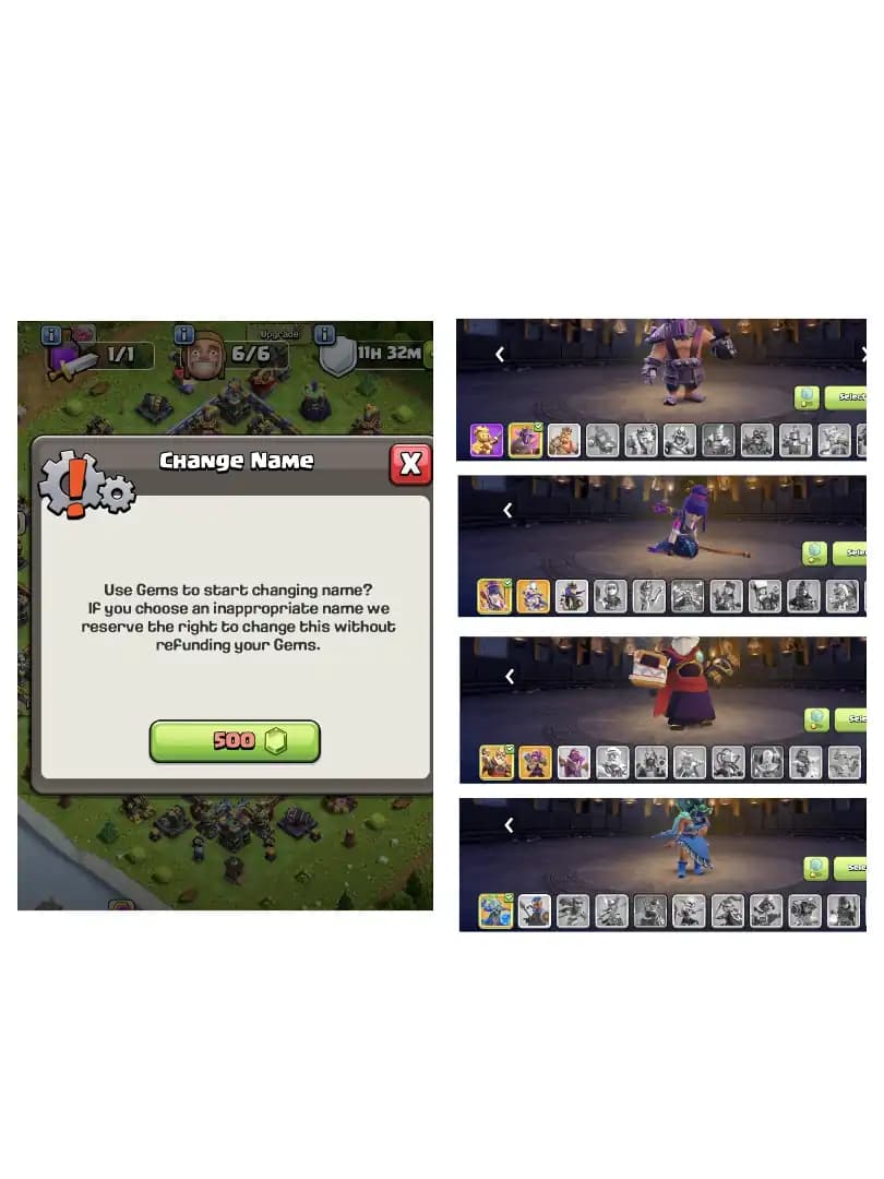 Purple+Golden Wall 😱 Super Level Epic Equipment ✔️ Th 15 Perfect Account 🔥 Heros 80-80-61-55-32 🚀 Heros Skin 🚀 High Def+Lab ✔️ Perfect Deal