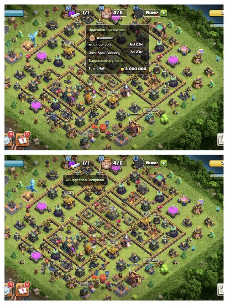 PERFECT OFFER ✔️ TH 14 FULL MAX ACCOUNT 🔥 EVERY SIDE MAX ⚡ NOTHING LEFT ✔️ EPIC EQUIPMENT 🚀 HUGE COLLECTION ⚡EVERY SIDE NICE ✔️ SUPER OFFER