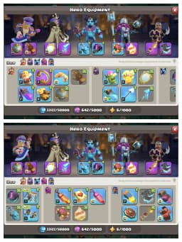 MOST RARE 'US LOCAL' TH 17 MAX ACCOUNT 🔥 287 XP ✔️ 4500 WAR STAR ⚡ HUGE HERO SKIN+SCENERY 🔥 6000 ATB ✔️ HUGE COLLECTION ⚡ HEROS 95-95-71-70-45 ✔️ SUOER OFFER