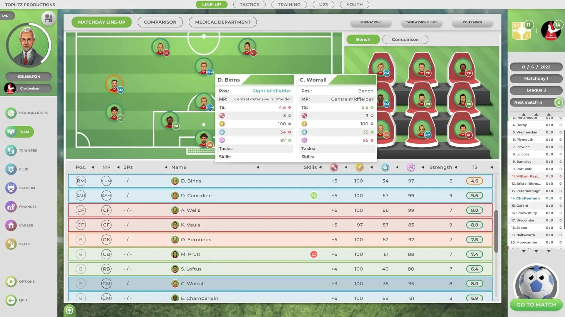 GOAL! The Club Manager media 3