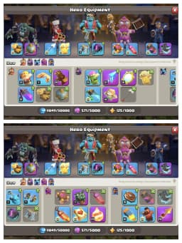 BEST OFFER ✔️ TH 17 MAX ACCOUNT 😱 4 HEROS MAX 🚀 HEROS 100-100-81-75-50 🔥 HIGH EPIC EQUIPMENT 🚀 HEROS SKIN ✔️ EVERY SIDE PERFECT 🔥 BEST DEAL