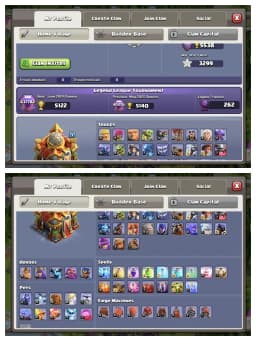 FANTASTIC OFFER 🔥 TH 17 ALMOST MAX ACCOUNT ⚡ PURPLE WALL 🚀 HIGH EPIC EQUIPMENT 🔥 HEROS 91-91-66-66-41 ✔️ HIGH DEF+LAB 🛎️ EVERY SIDE NICE ⚡ BEST OFFER