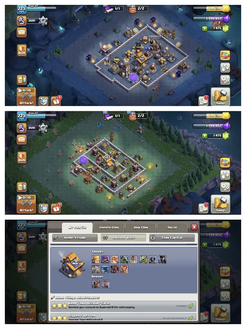 SUPER OFFER ✔️ TH 14 FULL MAX ACCOUNT 🛎️ XP-223 🔥 EVERY SIDE MAX ⚡ NOTHING LEFT ✔️ EPIC EQUIPMENT 🚀 HUGE COLLECTION ⚡EVERY SIDE NICE ✔️ SUPER OFFER