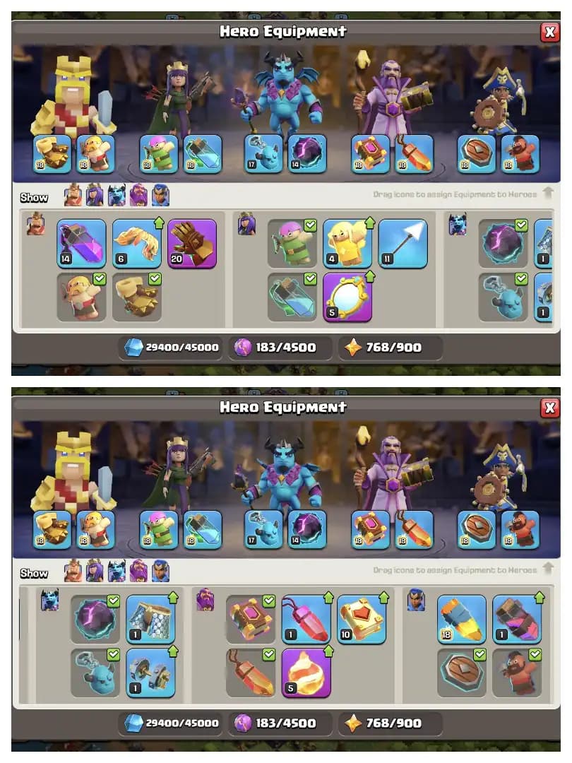 BEST OFFER 🔥 TH 15 ALMOST MAX ACCOUNT ⚡ XP-224 🔥 HEROS 74-80-60-56-40 🛎️ HIGH DEF+LAB 🔥 EVERY SIDE PERFECT ⚡ SUPER OFFER