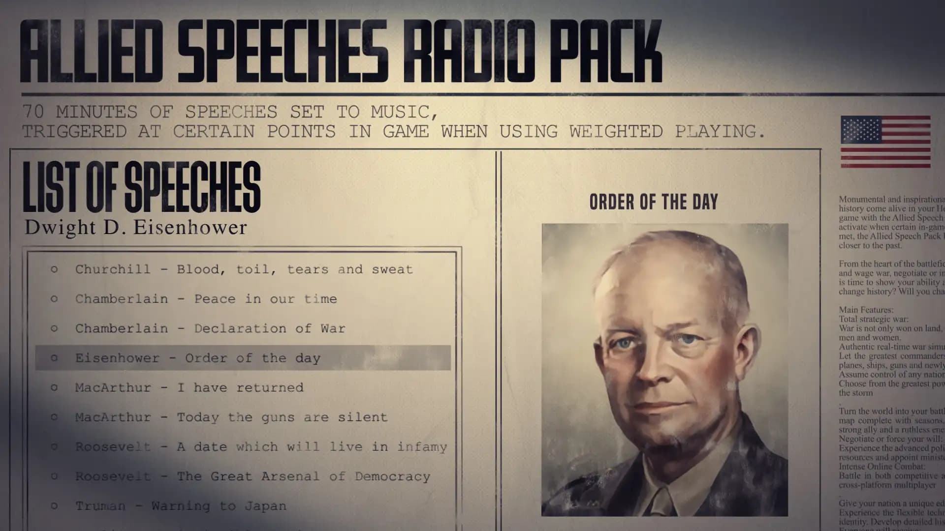 Hearts of Iron IV: Allied Speeches Pack media 3