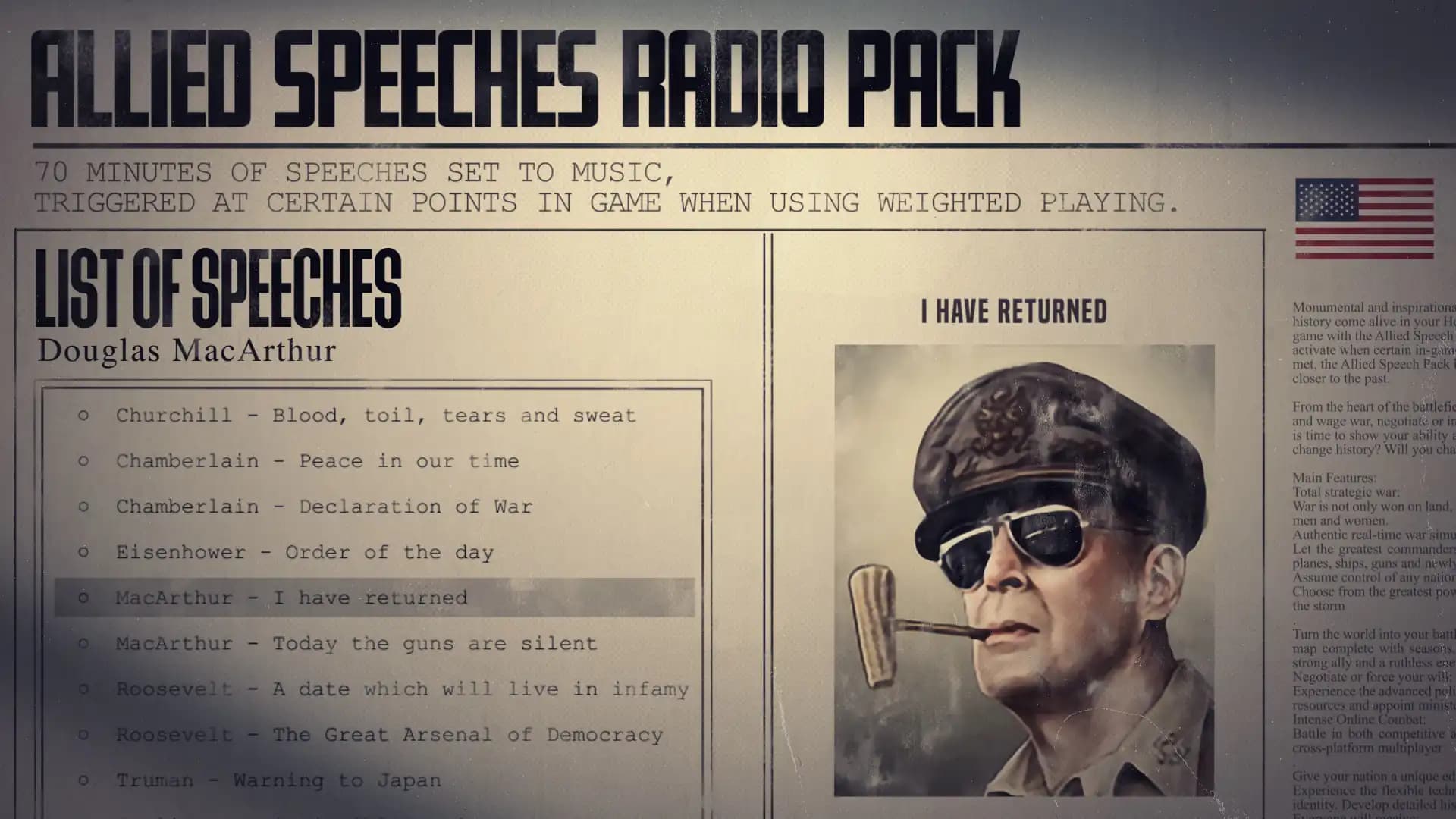 Hearts of Iron IV: Allied Speeches Pack media 4