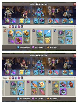 Fantastic Offer 🚀 Th 15 Max Account 🔥 Equipment Available 🛎️ Heros 90-90-54-65-40 ✔️ Heros Skin 🛎️ Every Side Super Quality ✔️ Best Offer
