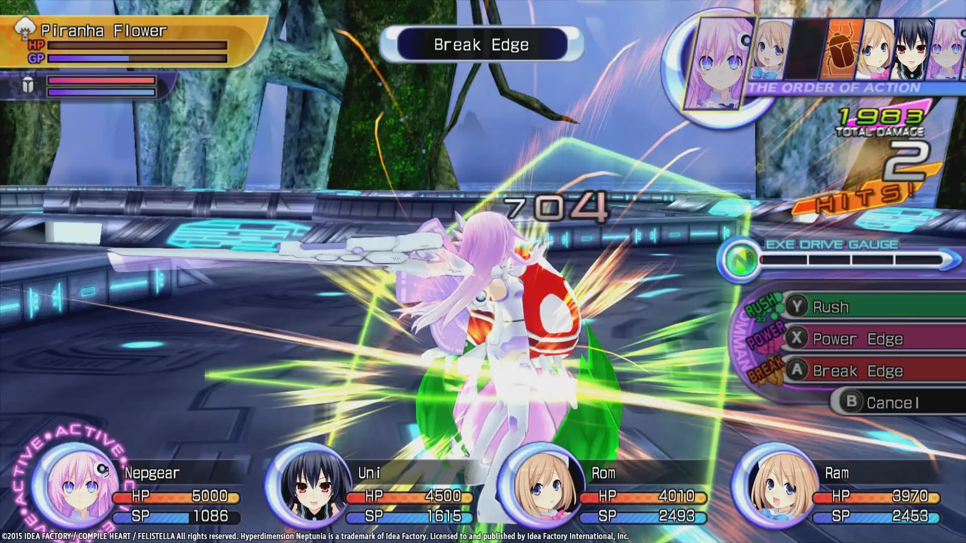 Hyperdimension Neptunia Re;Birth2: Sisters Generation media 2