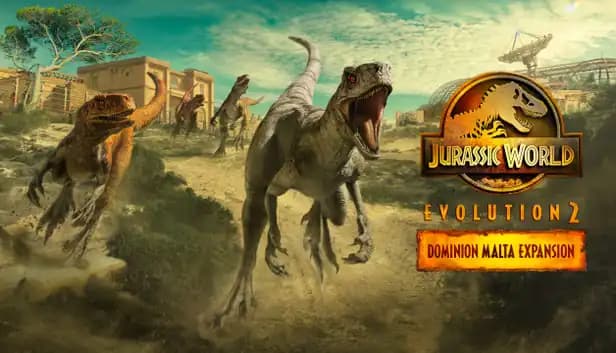 Jurassic World Evolution 2: Dominion Malta Expansion cover