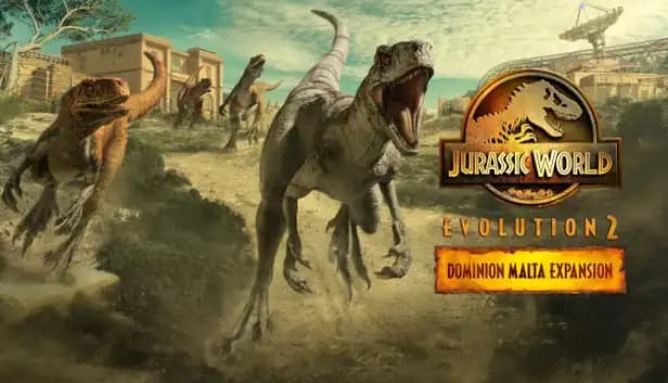 Jurassic World Evolution 2: Dominion Malta Expansion cover