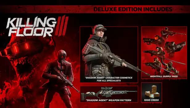 Killing Floor 3 - Shadow Agent Season 1 Deluxe Pass cover
