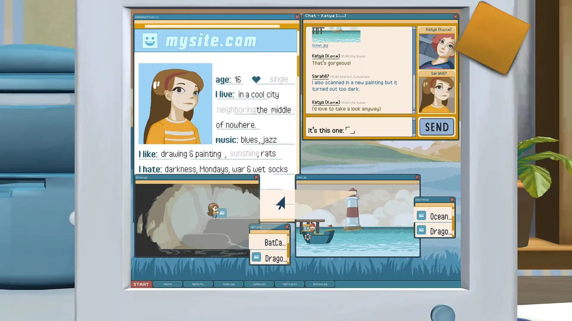 Letters - a written adventure media 5