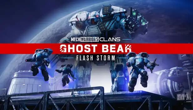 MechWarrior 5: Clans - Ghost Bear: Flash Storm cover