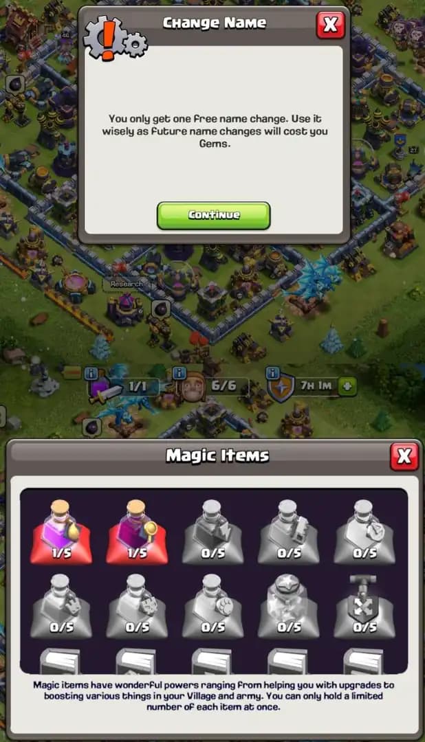 🔥 8 Hero Skins | Epic TH16 Base | Free Rename | Heroes 53-64-51-46-27 | CWL & Raid Medals | Magic Items | BH10 | Instant Delivery 🚚