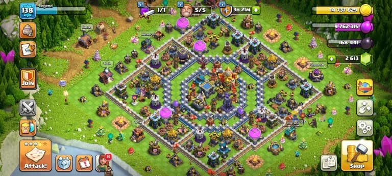 BEST EPIC ➤TH16 SUPER DONATION ➤2600 GEMS ➤HEROES: 44-50-42-30-6 ➤NC YES ➤6X PETS ➤EPIC: SB+GG+FA+MM+FB ➤XP-139 ➤BEST DEAL ➤ IOS & Android Both