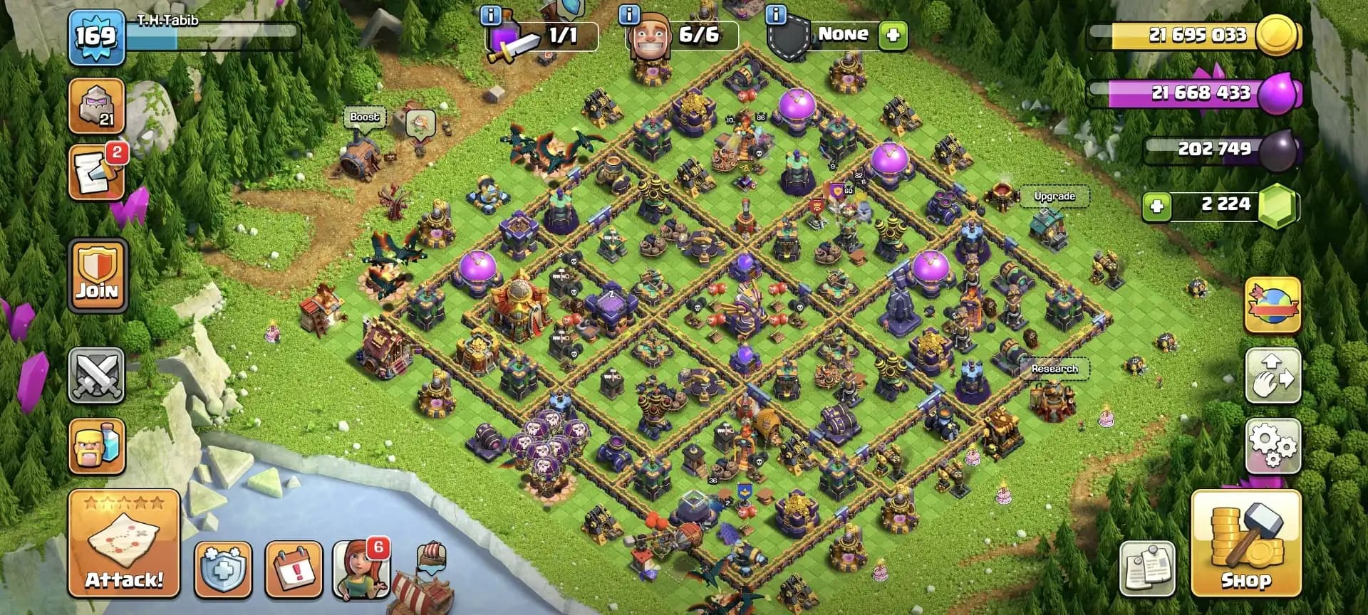 1200+ CWL MEDALS ❖TH16 MAX ❖NC YES ❖HEROES: 82-86-58-60-36 ❖2.2K GEMS ❖6B ❖1220 WS ❖EPIC: SB-17|GG-23|MM-14|FA-23|FB|LP|RS-20|EB | FULL ACCESS