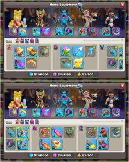 RARE ➤2X PREMIUM SCENERY ➤TH16 NEAR MAX ➤HEROES: 80-88-61-61-27 ➤GOLDEN WALL | 2197 WS ➤EPIC: SB-20|FA-24|LP|RS|EB ➤XP-218 ➤ Full Access