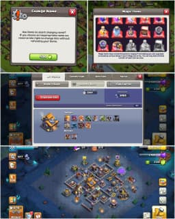[HIGH EQUIPMENT] TH16 MAX TYPE ➤NC YES ➤2569 WS ➤HEROES: 81-85-62-57-31 ➤XP-221 ➤2500 GEMS ➤6 BUILDER ➤GOLDEN WALL ➤FULL ACCESS