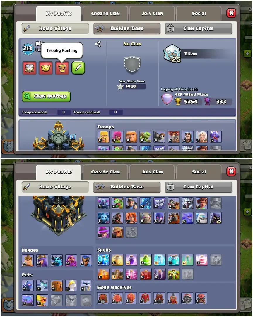 NC FREE ➤TH17 NEAR MAX ➤ALL EPIC ➤XP-212 ➤HEROES: 85-95-71-65-31 ➤HIGH DFC ➤GOLDEN WALL ➤EPIC: SB|MM|FA|FB|LP|RS ➤FULL ACCESS | FAST DELIVERY