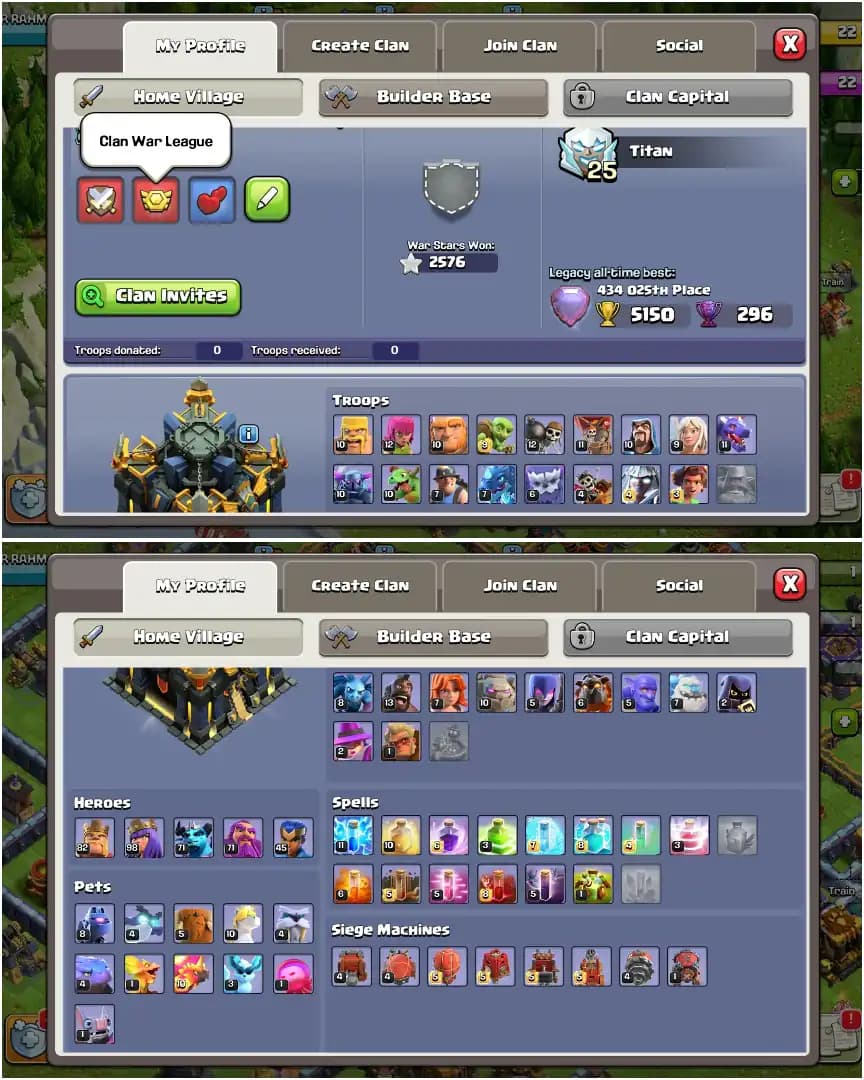 BEST EPIC | TH17 NEAR MAX | GG MAX | B.B MAX | 2576 WS | HEROES: 82-98-71-71-45 | 2.5K GEMS | NC YES | XP-237 | ALL EPIC | HIGH DFC | EMAIL CHANGE AVL