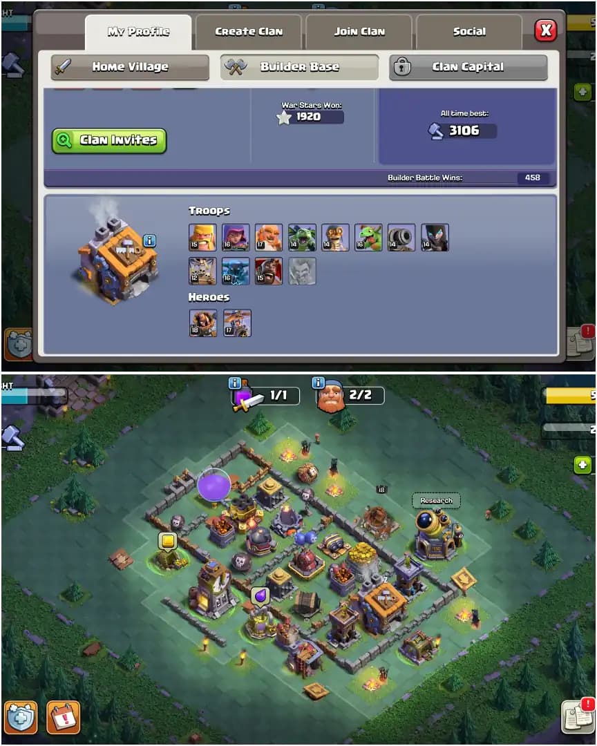 TH17 NEAR MAX ➤GG-MAX ➤PURPEL WALL ➤HEROES: 80-80-52-32 ➤ALL EPIC ➤1920 WS ➤XP-214 ➤HIGH DFC ➤FULL ACCESS ➤OP PROFILE