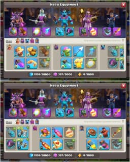 2850 HIGH WS ➤TH17 NEAR MAX ➤OLD TREE ➤HEROES: 82-84-63-62-40 ➤GG-26|FA-26|SB-20|FB-20|MM-17|LP|RS|EB ➤NC YES ➤XP-235 ➤EMAIL CHANGE AVAILABLE