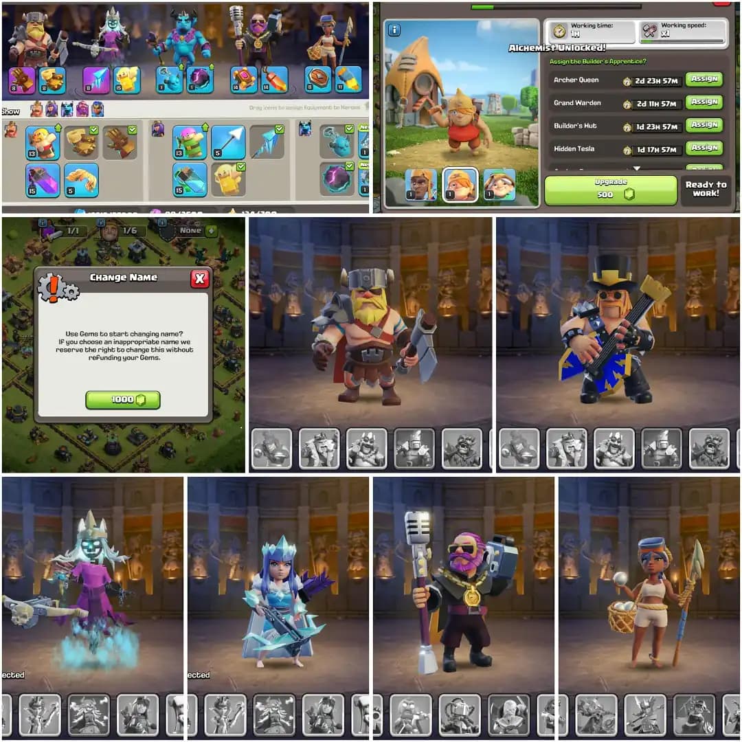 TH 14 LAB MAX✦WOW ACC✦HERO|80|80|54|56|30✦ NC YES✦6X HERO SKIN✦2 EPIC✦ALMOST MAX✦226 LEVEL✦6B