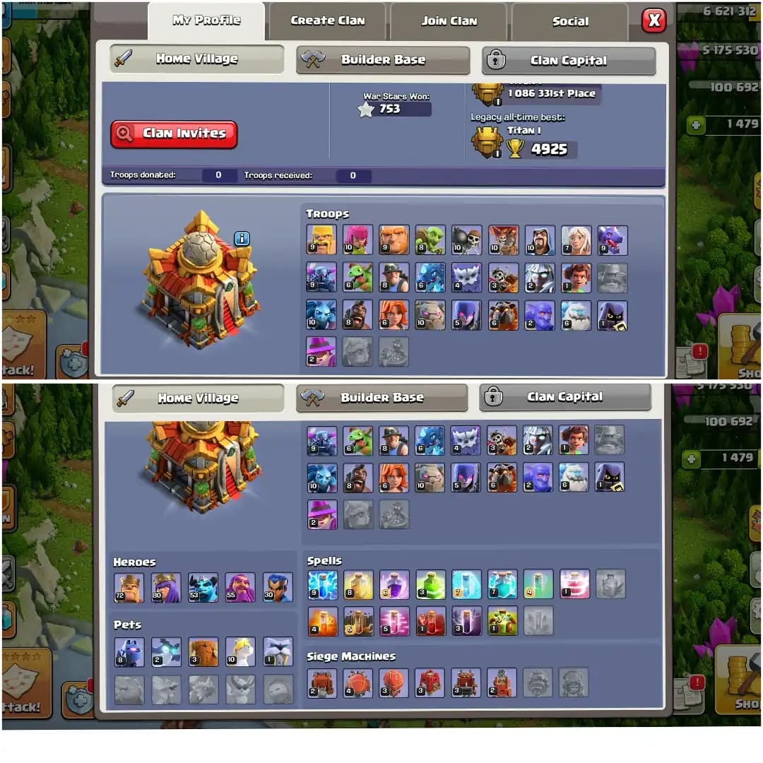 AWESOME ACCOUNT✦TH 16 WOW ACC✦HIGH EPIC✦NC YES✦HERO|72|80|53|55|30✦ WOW DFC✦BEST PROFILE✦