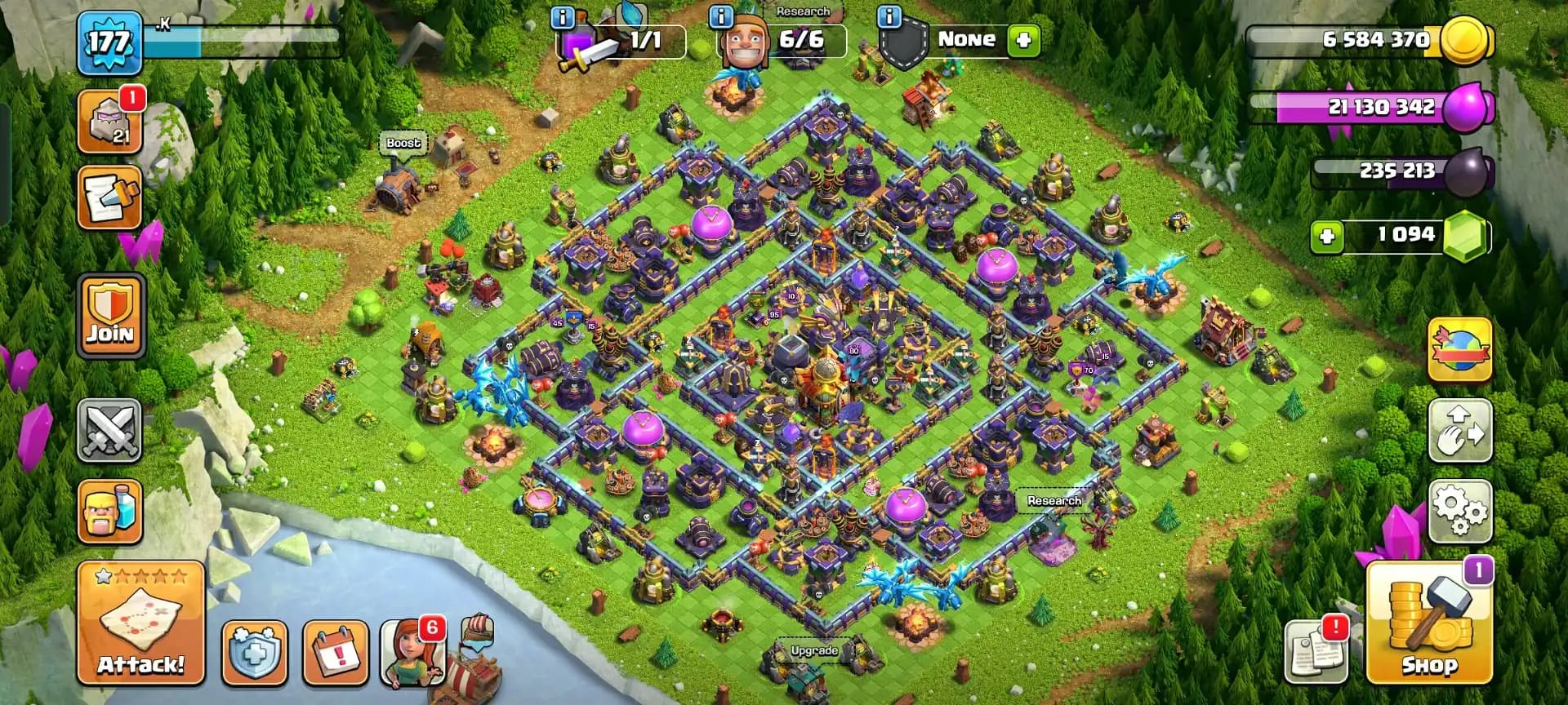 HIGH QUALITY ACC✦TH 16✦11X LEGENDARY HERO SKIN✦HERO|81|86|57|31✦HIGH EPIC✦BUILDER APPRENTICE MAX✦HIGH DFC