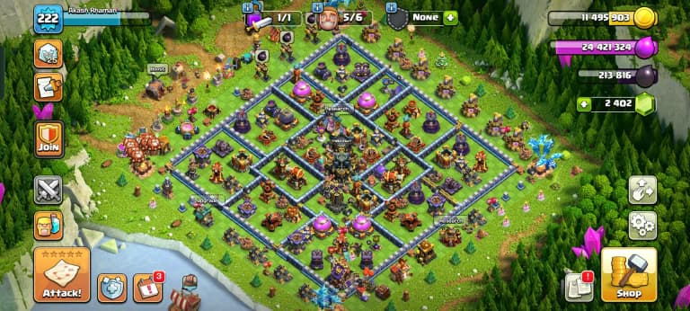 TH 17 SUPERB ACC✦BUILDER BASE ALMOST MAX✦HERO|76|80|70|70|35✦MAX DFC✦ 10X PET✦WOW PROFILE✦ SIEGE WOW