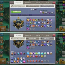 ALMOST MAX TIPE TH 17 HIGH QUALITY ACC✦HERO|91|91|72|70|35✦HIGH EPIC✦ 7X HERO SKIN✦HIGH DFC✦ WOW PROFILE✦EVERY SIDE OP✦6B