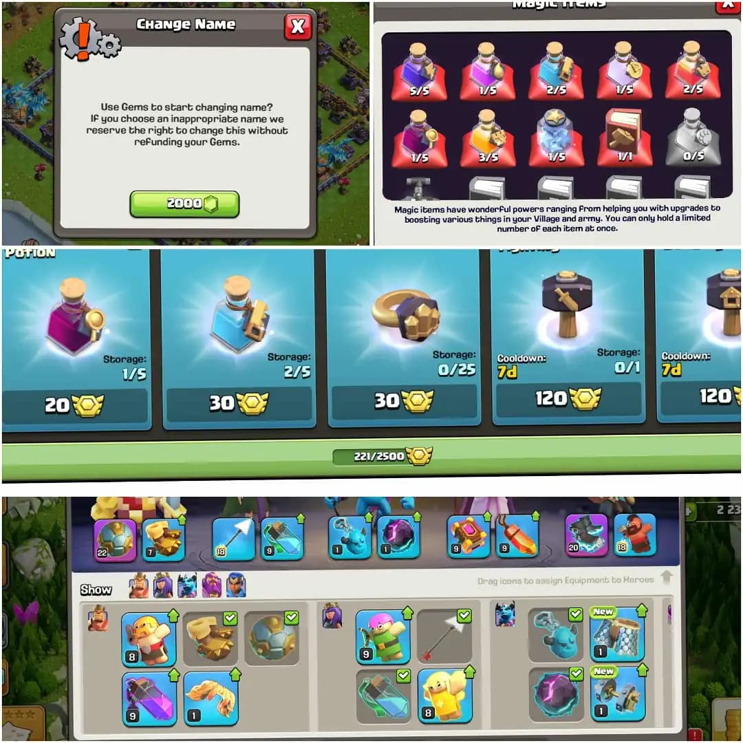 MOST QUALITYFULL TH 16 ✦HIGH DFC✦HERO|70|75|51|60|32✦NC YES✦HIGH EPIC✦ 213 LEVEL✦PURPLE WALL✦ WOW PROFILE