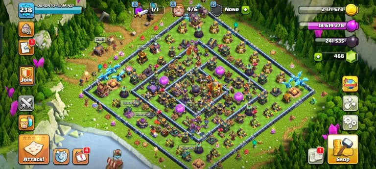 TH 16 AWESOME ACC✦238 LEVEL✦HERO|81|80|52|56|32 ✦HIGH DFC AND PROFILE✦ HIGH EPIC✦PET AND SIEGE HIGH✦6B