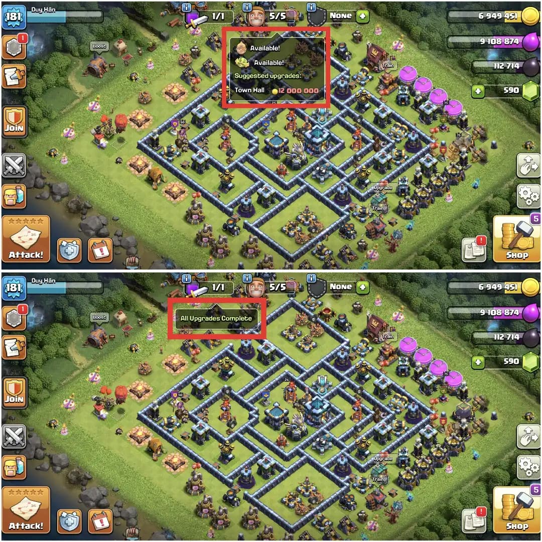 NOTHING TO LEFT ➤TH13 FULL 200% MAX ➤NC YES ➤HEROES: 75-75-50-50-25 ➤EPIC AVL ➤680+ WS ➤XP-181 ➤230 MEDALS ➤EMAIL CHANGE  AVAILABLE